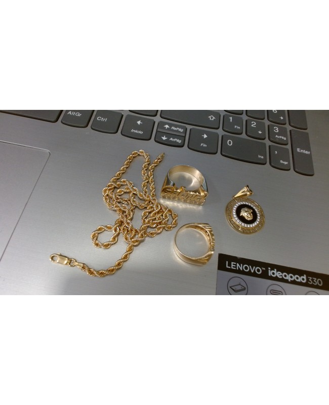 2 ANILLOS, 1 MEDALLA, 1 CORDÓN