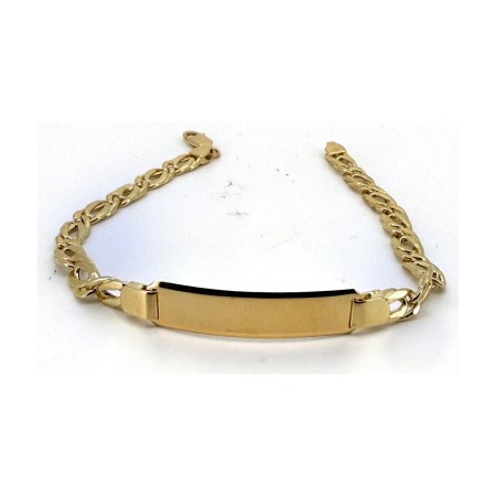 Pulsera esclava de oro 18k