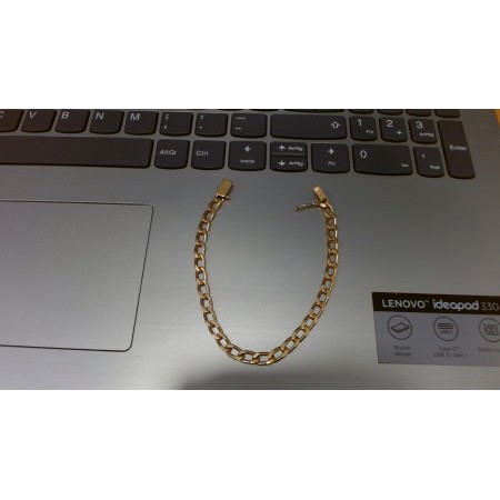 Pulsera de oro 18k 20 cm