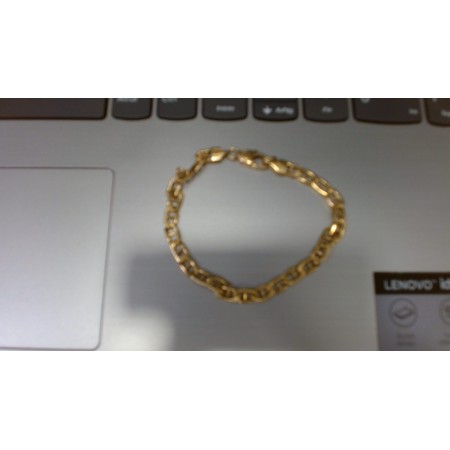 Pulsera de oro 18k 20 cm