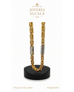 CADENA BIZANTINA CON GRECA