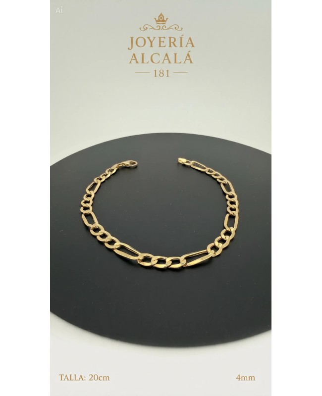 pulsera figaro